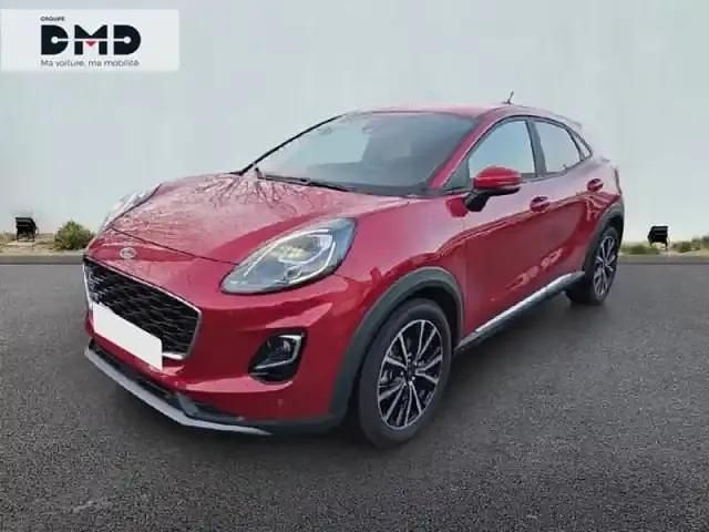 Rouge fantastic métallisée premium Occasion 2023 Ford Puma Business Edition SUV | 20 480 € (Prix juste) - Image 1/4