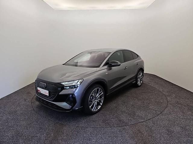 Gris typhon métallisé Occasion 2024 Audi Q4 Sportback e-tron Design SUV | 49 900 € (Bon prix) - Image 1/4