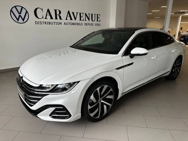 Blanc oryx nacrée Utilisé 2023 VW Arteon R-line Berline | 39 989 € (Prix juste) - Image 1/4