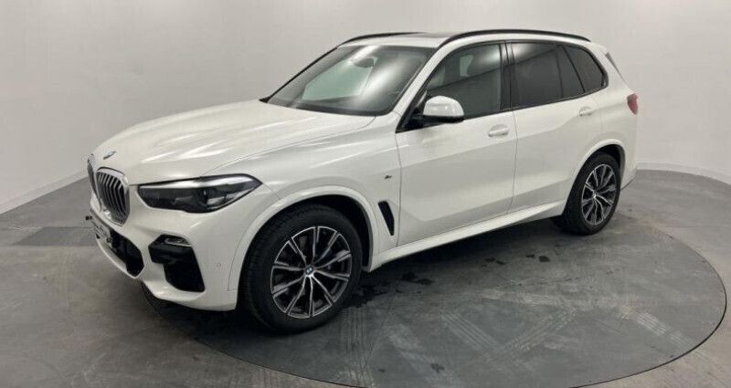 Blanc Utilisé 2021 BMW X5 M Sport SUV | 66 900 € (Prix assez cher) - Image 1/4