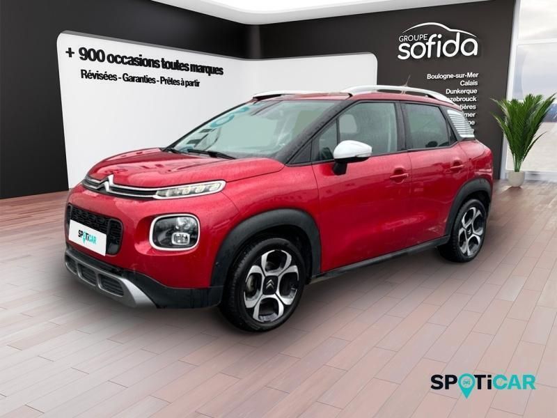 Rouge Utilisé 2020 Citroën C3 Aircross PureTech SUV | 11 790 € (Prix juste) - Image 1/3