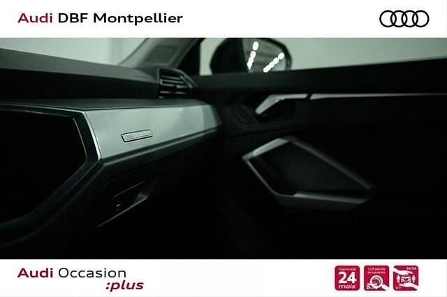 Occasion Audi Q3 Sportback Design 150 ch (110 kW) 2023 Noir mythe métallisé SUV