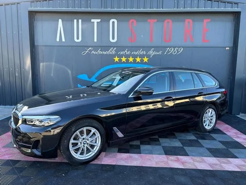 Noir Utilisé 2021 BMW 520 Break | 33 890 € (Prix juste) - Image 1/4