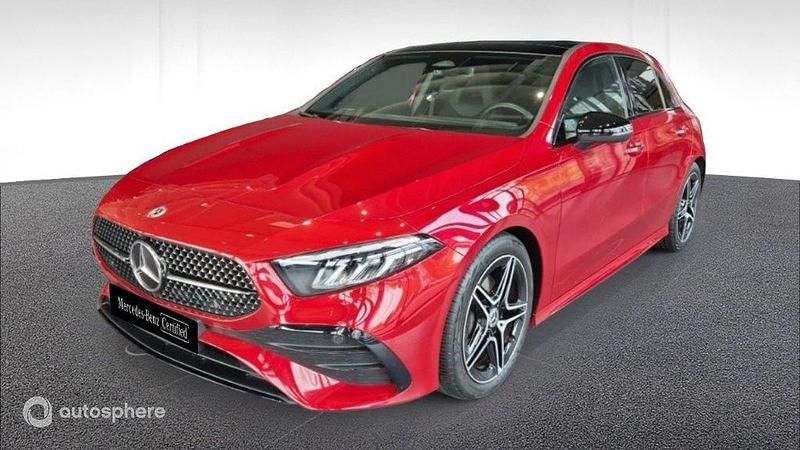 Rouge Occasion 2025 Mercedes A180 AMG line Berline | 36 990 € (Prix cher) - Image 1/4