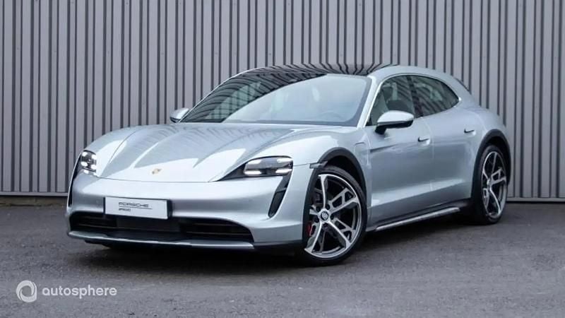 Gris Utilisé 2021 Porsche Taycan Berline | 79 900 € (Prix juste) - Image 1/4