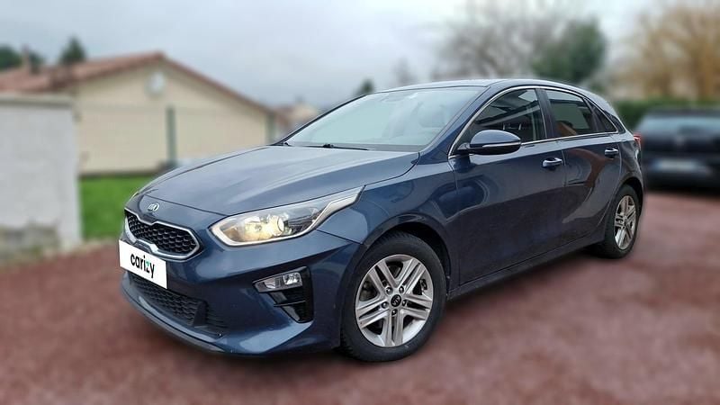 Bleu Occasion 2019 Kia Ceed Active Citadine | 10 466 € (Bon prix) - Image 1/4