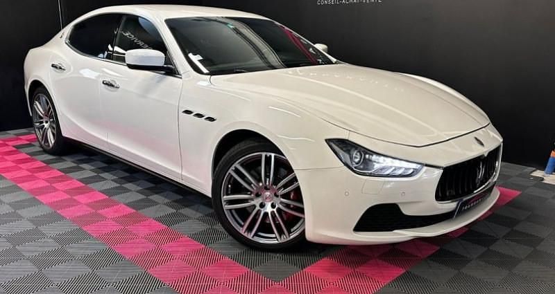 Blanc Utilisé 2015 Maserati Ghibli Coupé | 33 990 € (Super prix) - Image 1/4