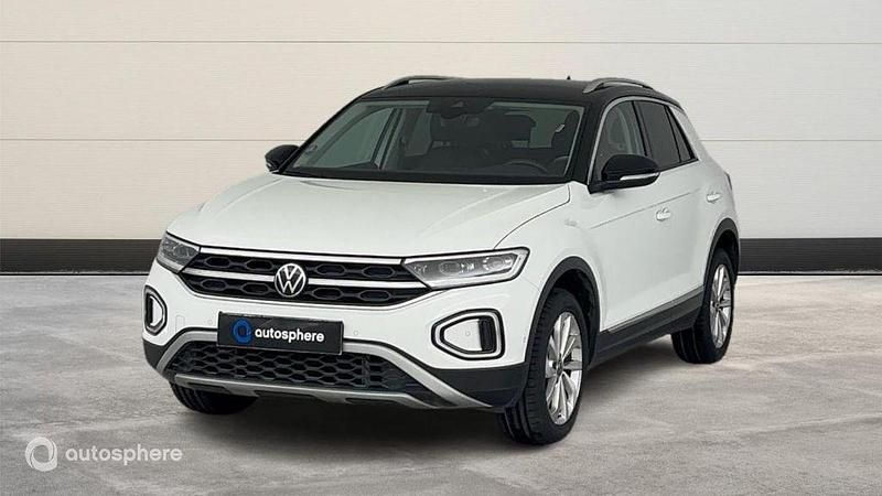 Blanc Utilisé 2023 VW T-Roc Style SUV | 23 999 € (Prix juste) - Image 1/4