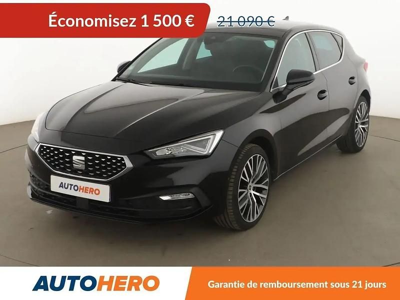 Noir Occasion 2020 Seat Leon XCELLENCE Berline | 19 590 € (Bon prix) - Image 1/2