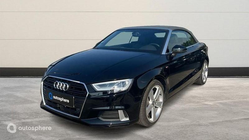 Noir Occasion 2019 Audi A3 Cabriolet S-Line Cabriolet | 24 999 € (Prix juste) - Image 1/4