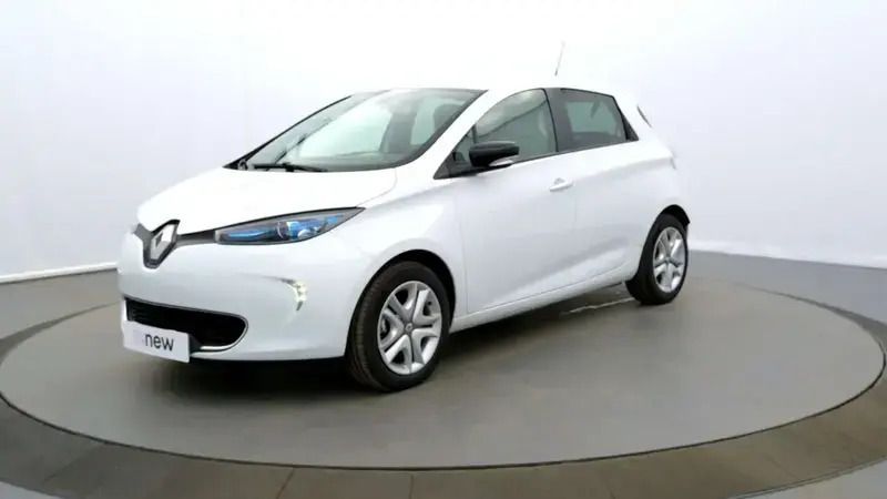 Blanc Utilisé 2020 Renault Zoe Zen Citadine | 7 980 € (Super prix) - Image 1/4