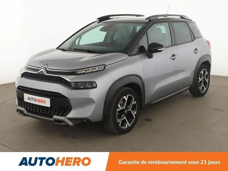 Gris Utilisé 2021 Citroën C3 Aircross PureTech SUV | 14 490 € (Prix juste) - Image 1/2
