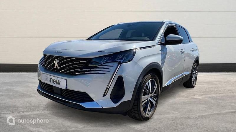 Blanc Utilisé 2021 Peugeot 3008 Allure SUV | 23 499 € (Bon prix) - Image 1/4