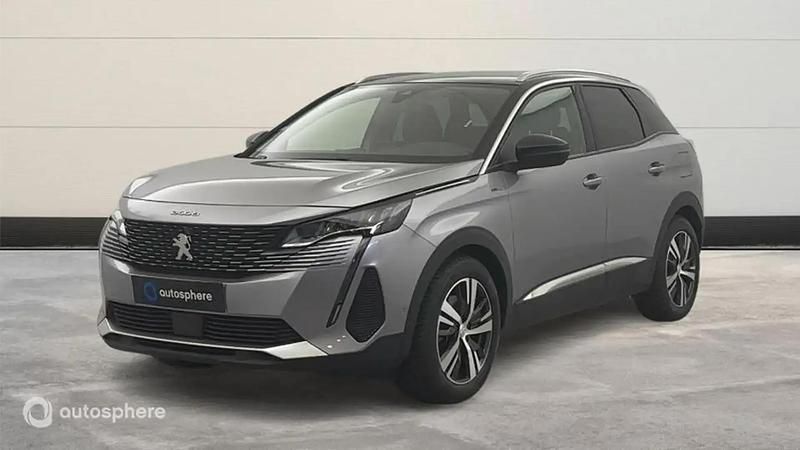 Gris Utilisé 2021 Peugeot 3008 Allure SUV | 21 999 € (Bon prix) - Image 1/4