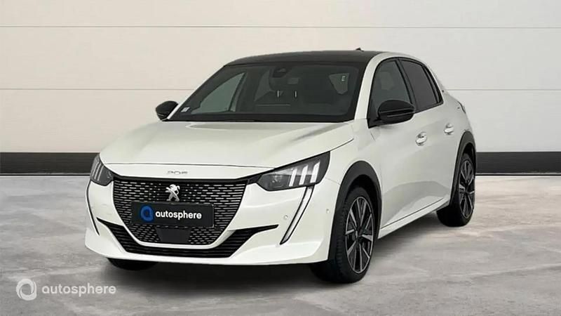 Blanc Utilisé 2021 Peugeot 208 GT Citadine | 14 499 € (Prix juste) - Image 1/4