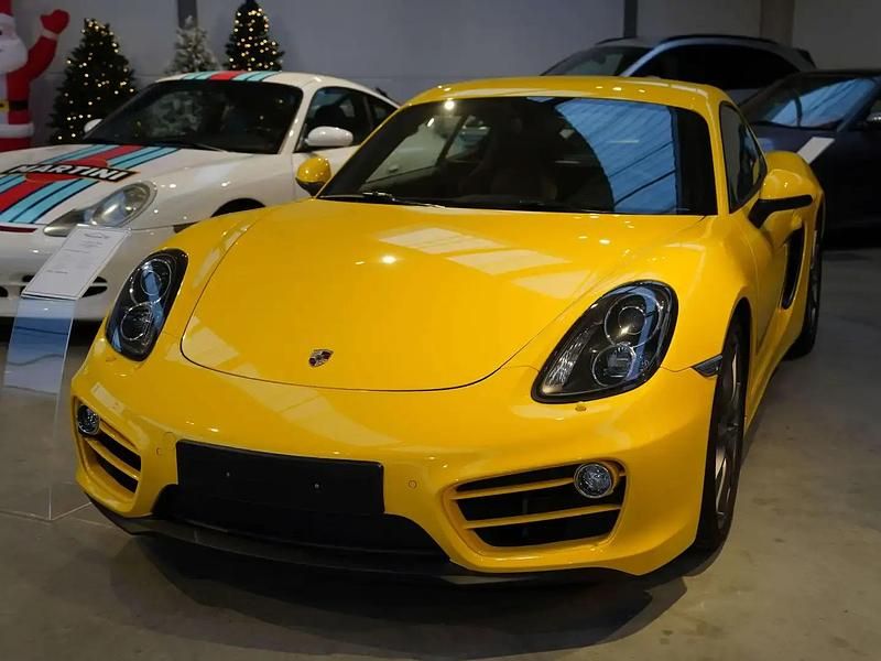 Jaune Occasion 2013 Porsche Cayman Coupé | 48 000 € (Prix juste) - Image 1/4