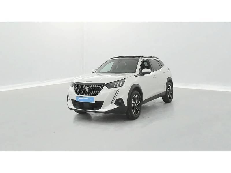 Blanc Occasion 2020 Peugeot 2008 GT-line SUV | 18 490 € (Prix assez cher) - Image 1/4