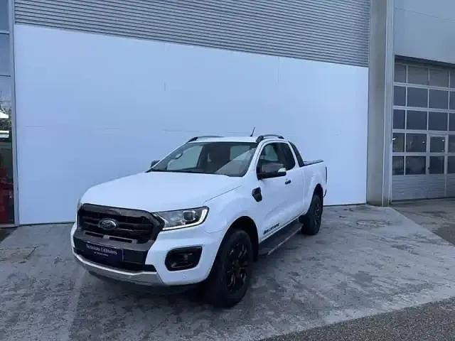 Blanc Utilisé 2021 Ford Ranger Viva Pick-up | 35 900 € (Prix assez cher) - Image 1/4