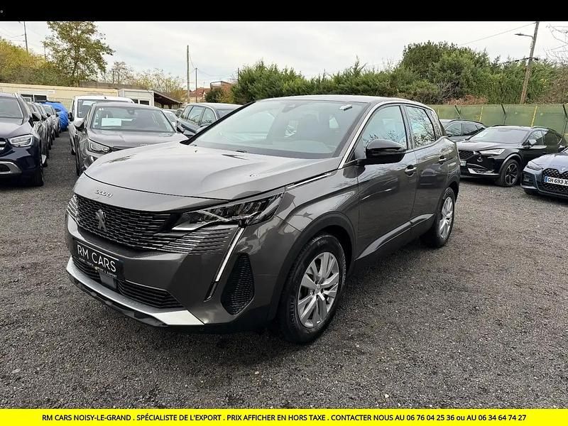 Gris Utilisé 2021 Peugeot 3008 Business-Line | 14 990 € (Super prix) - Image 1/4