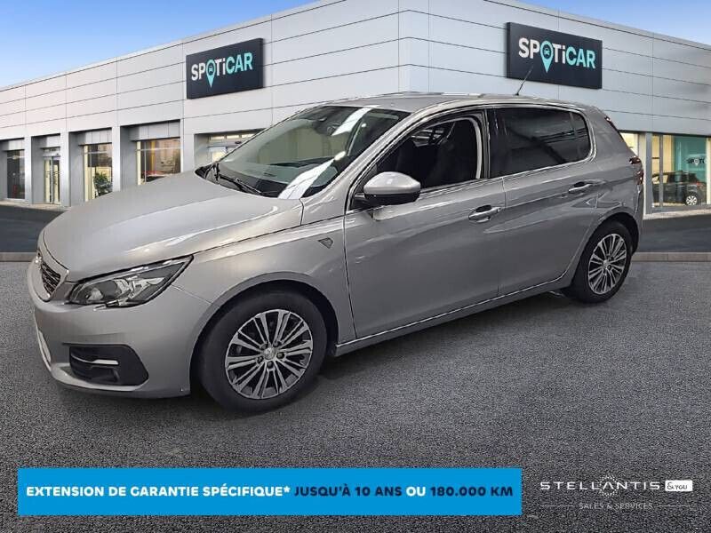 Gris Utilisé 2021 Peugeot 308 S Berline | 14 990 € (Super prix) - Image 1/4