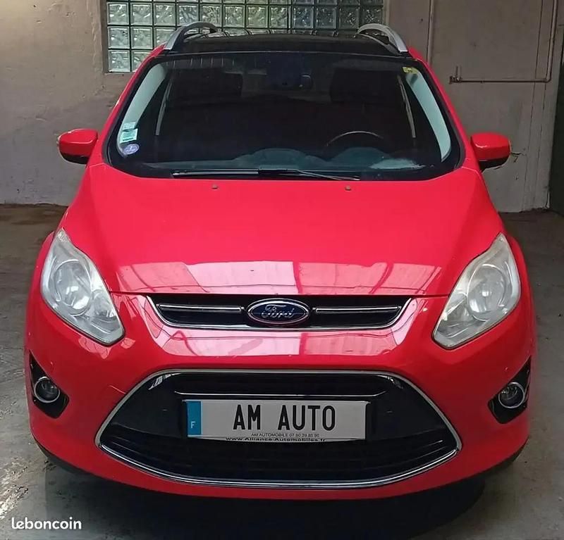 Rouge Occasion 2014 Ford Grand C-Max Monospace | 6 990 € - Image 1/4