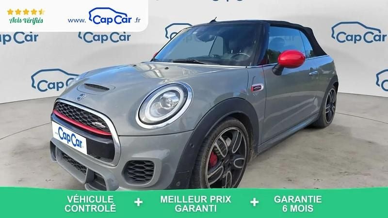 Gris Occasion 2018 Mini John Cooper Works Cabriolet Cabriolet | 21 990 € (Bon prix) - Image 1/4