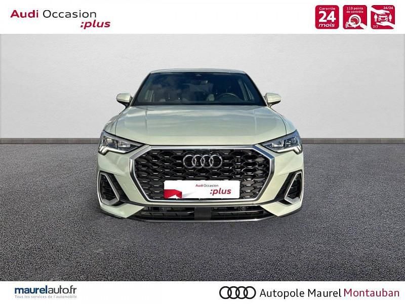 Occasion Audi Q3 Sportback S-Line 150 ch (110 kW) 2020 Argent rosée métallisé SUV