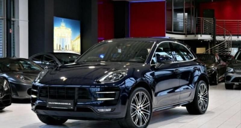 Occasion Porsche Macan Turbo Chrono 405 ch (297 kW) 2018 Bleu SUV