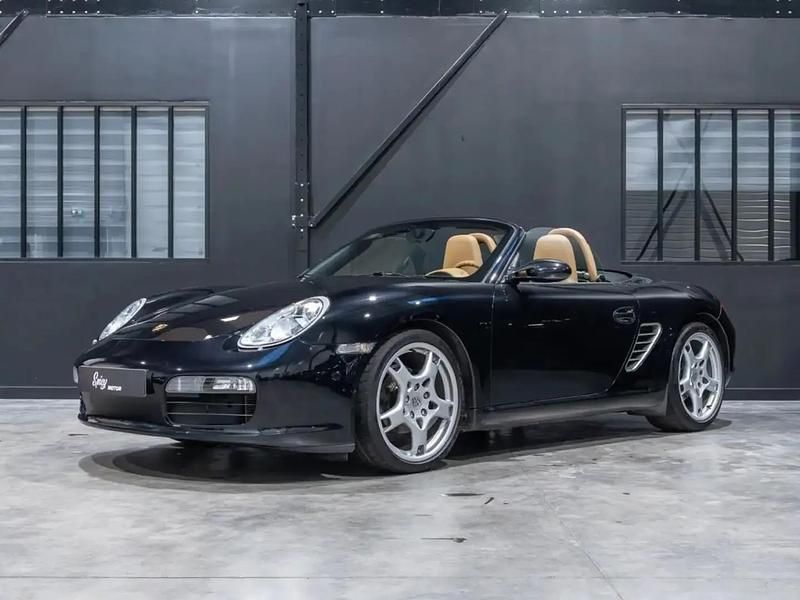 Beige Occasion 2004 Porsche Boxster Cabriolet | 28 990 € - Image 1/4