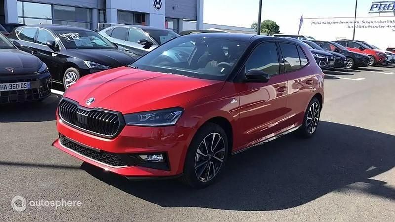 Rouge Occasion 2025 Skoda Fabia Monte Carlo Citadine | 22 999 € (Prix juste) - Image 1/4