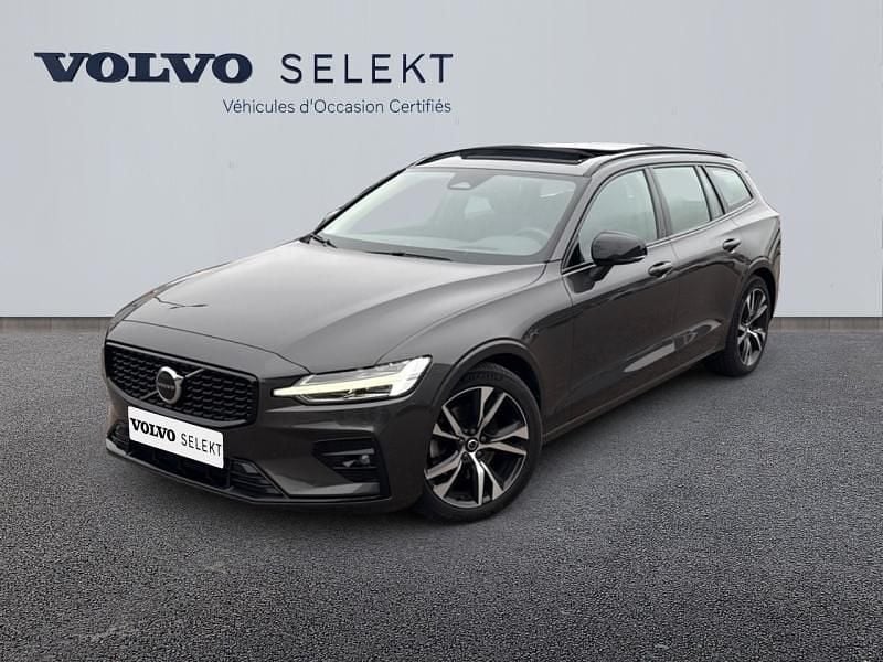 Gris platinium métallisé Occasion 2025 Volvo V60 Ultra Break | 44 999 € (Prix cher) - Image 1/4