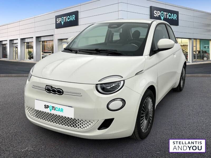 Blanc Utilisé 2023 Fiat 500e Berline | 14 290 € (Bon prix) - Image 1/4