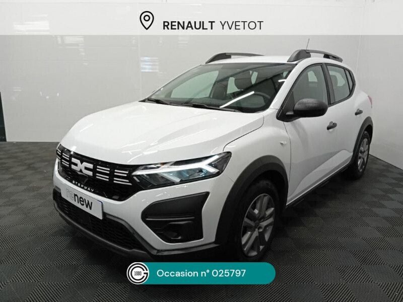 Blanc Utilisé 2023 Dacia Sandero Essentiel Citadine | 15 490 € (Prix juste) - Image 1/4