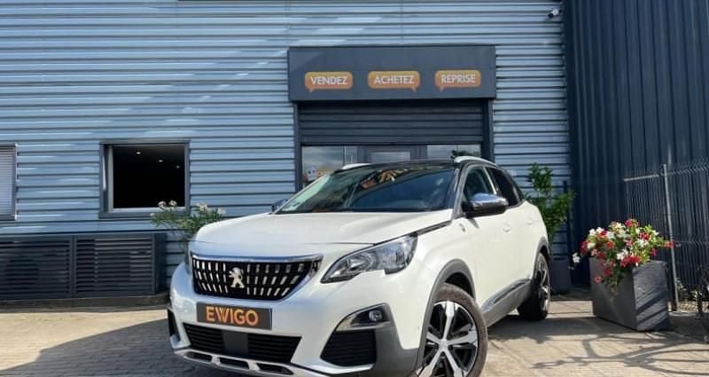 Blanc Utilisé 2019 Peugeot 3008 Access Monospace | 11 980 € (Super prix) - Image 1/4