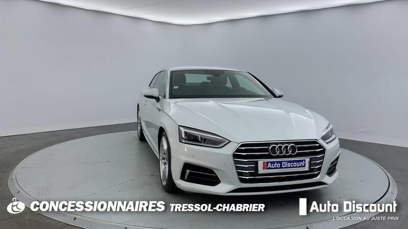Blanc Utilisé 2018 Audi A5 S-Line Coupé | 21 899 € - Image 1/3