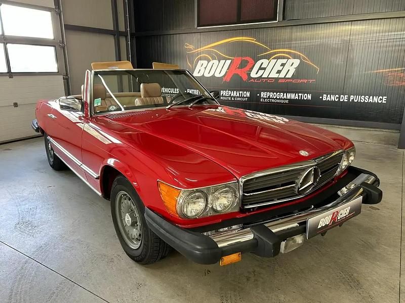 Rouge Occasion 1982 Mercedes SL380 Cabriolet | 27 990 € - Image 1/4