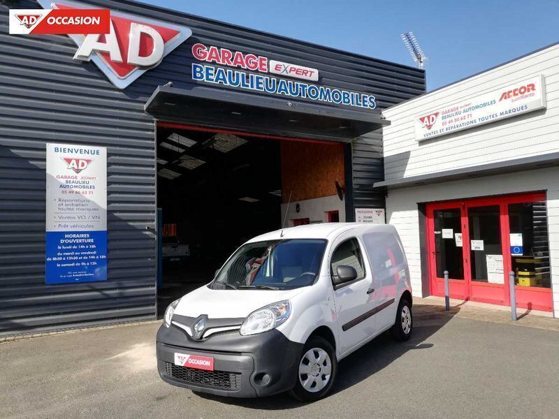 Blanc Occasion 2019 Renault Kangoo Monospace | 11 990 € (Prix assez cher) - Image 1/4