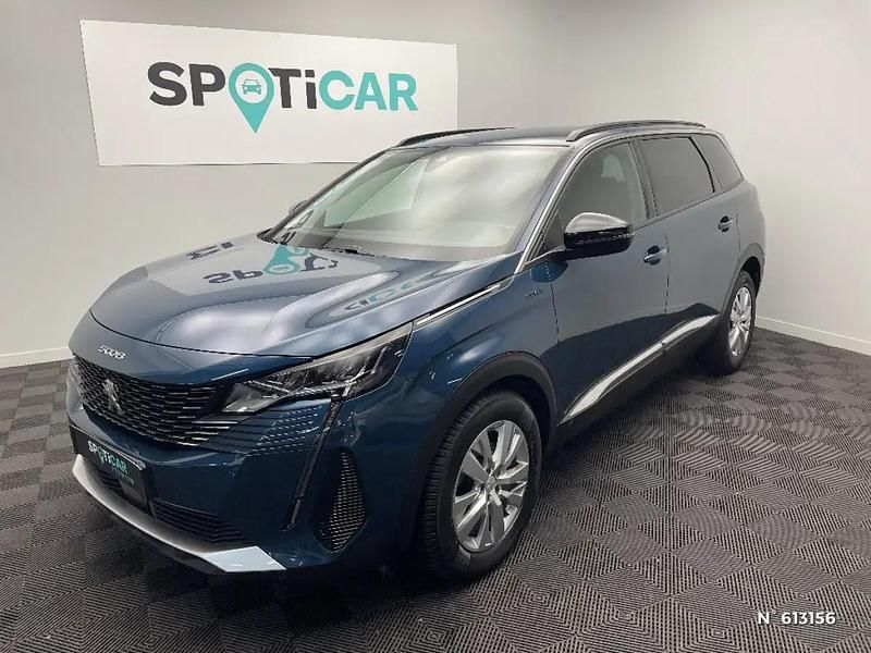 Bleu Utilisé 2022 Peugeot 5008 Style Monospace | 24 990 € (Prix juste) - Image 1/4