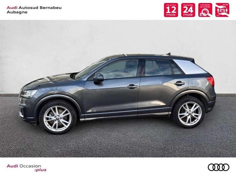 Occasion Audi Q2 S-Line 118 ch (86 kW) 2019 Gris daytona nacré SUV