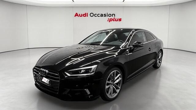 Noir mythic métallisé Occasion 2019 Audi A5 S-Line Coupé | 30 900 € (Bon prix) - Image 1/4