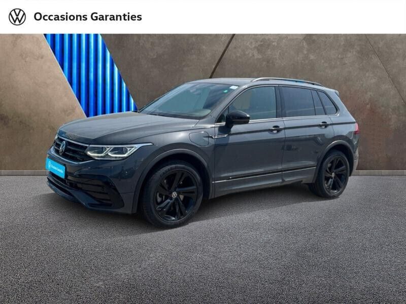 Gris dauphin métallisée Utilisé 2022 VW Tiguan R-line SUV | 30 900 € (Prix juste) - Image 1/4