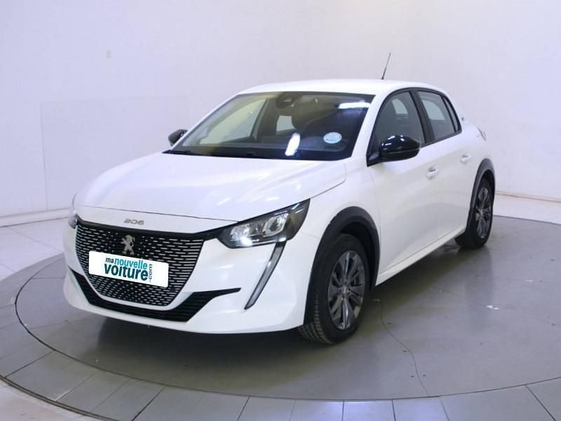 Blanc Utilisé 2023 Peugeot e-208 Active Citadine | 17 490 € (Prix juste) - Image 1/4