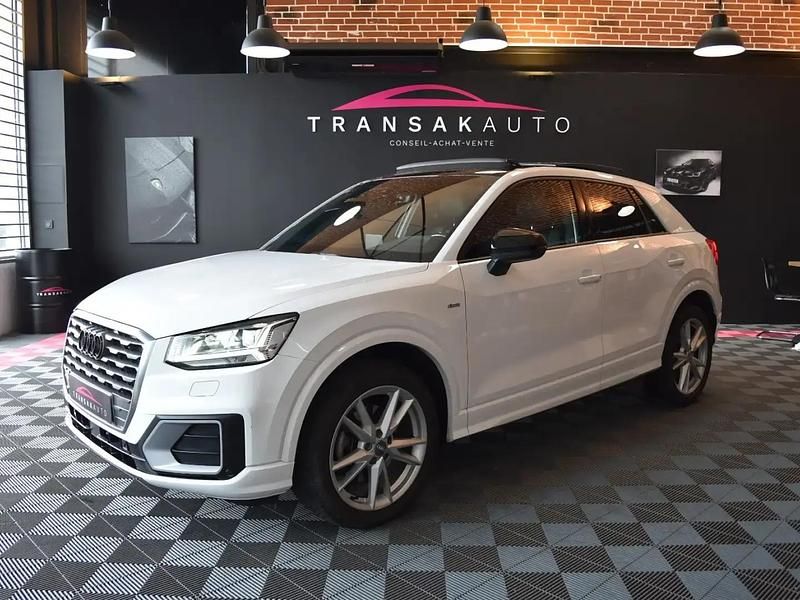 Blanc Occasion 2018 Audi Q2 S-Line SUV | 18 990 € (Prix juste) - Image 1/4