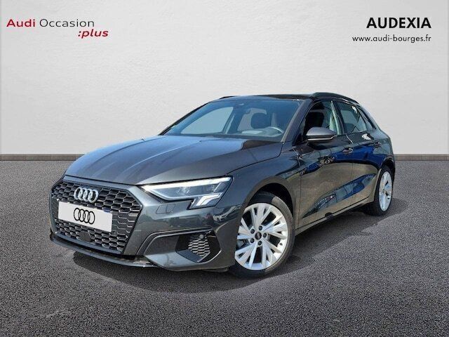 Gris manhattan métallisé Utilisé 2022 Audi A3 Design | 28 490 € (Prix juste) - Image 1/4