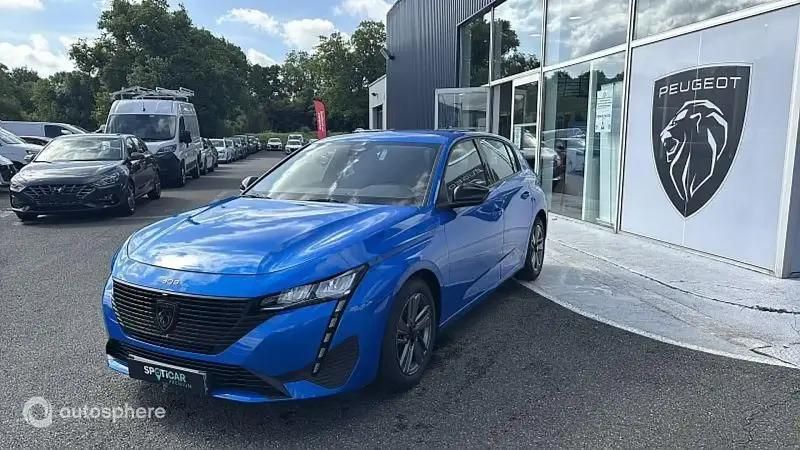 Bleu Utilisé 2022 Peugeot 308 Active Berline | 16 999 € (Prix juste) - Image 1/4