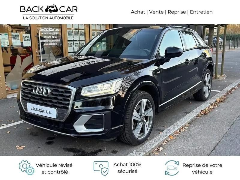 Noir Occasion 2017 Audi Q2 Design SUV | 17 490 € (Bon prix) - Image 1/4