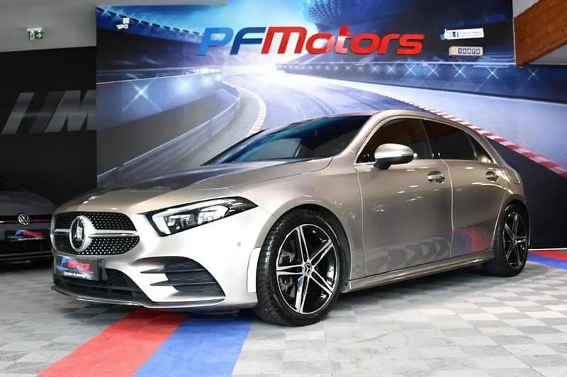 Gris Utilisé 2019 Mercedes A190 AMG line Berline | 30 990 € - Image 1/4