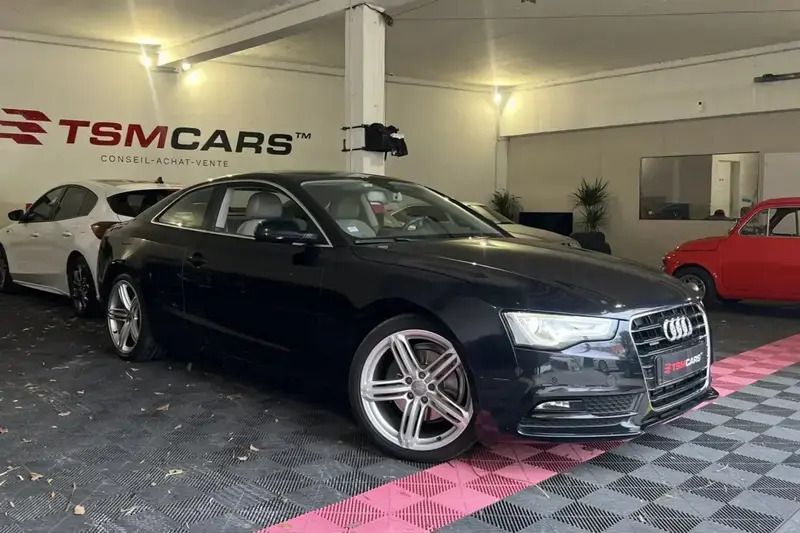 Noir Utilisé 2011 Audi A5 Ambition Coupé | 14 990 € (Prix juste) - Image 1/4