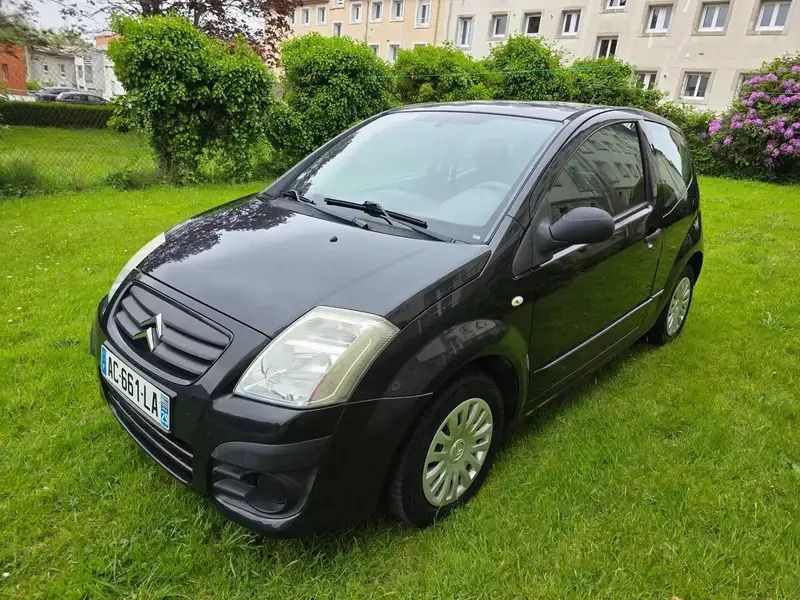 Noir Utilisé 2009 Citroën C2 Furio Citadine | 3 950 € - Image 1/4