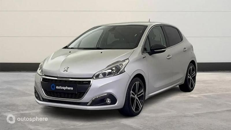 Blanc Utilisé 2015 Peugeot 208 GT-line Citadine | 11 499 € (Prix juste) - Image 1/4